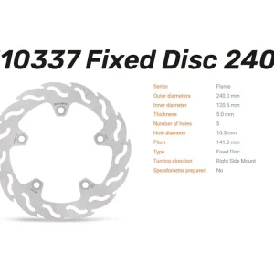 Moto-Master Bremsscheibe Flame hinten passend für Suzuki - 110337 Online Kaufen