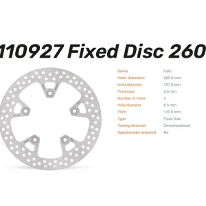 Expressversand Moto-Master Bremsscheibe Halo 260 hinten passend für KTM 890 SMT - 110927