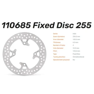 Moto-Master Bremsscheibe Halo hinten links passend für Triumph 110685 Sale