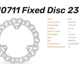 Moto-Master Bremsscheibe Nitro vorn passend für Yamaha Nmax 125/155 (GPD-A) - 110711 Super-Preis