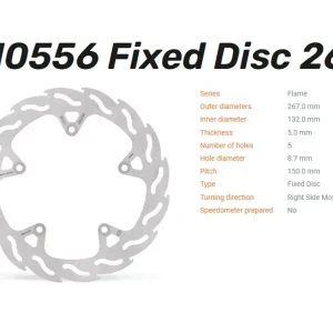 Top-Angebot Moto-Master Bremsscheibe Flame vorn passend für Yamaha X-Max 125 (YPRA) ABS - 110556