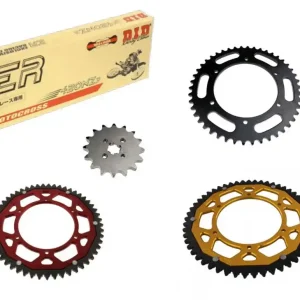 Geprüft DID Kettensatz passend für Peugeot 50 XR6 (Bj.02-06) DID420 Kette