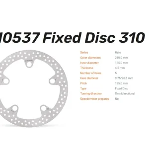 Sichere Zahlung Moto-Master Bremsscheibe Halo vorn passend für Honda - 110537