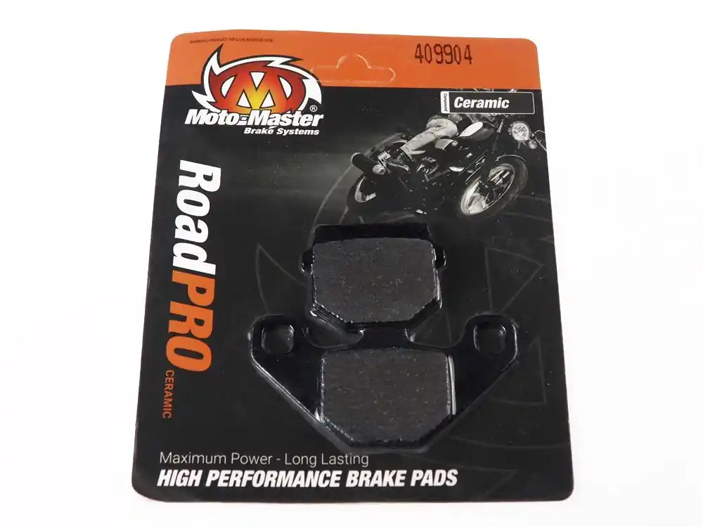 Garantierte Lieferung Moto-Master Bremsbelag organisch vorn - 409904