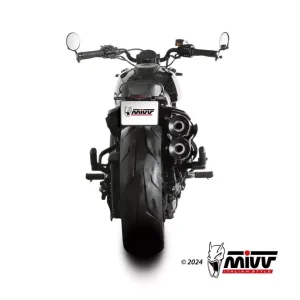 MIVV HR-1 Edelstahl Schwarz passend für Harley Davidson Sportster S 2021-2024 Angebot