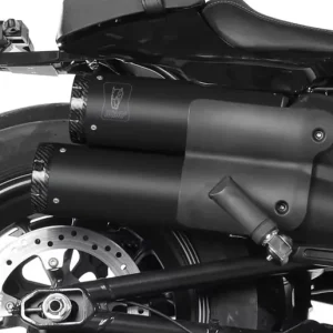 Must-Have MIVV HR-1 Edelstahl Schwarz passend für Harley Davidson Sportster S 2021-2024