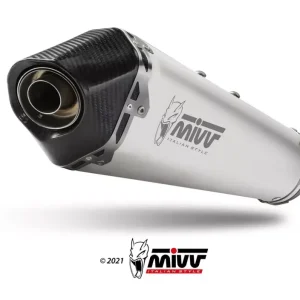 MIVV DELTA RACE Komplettanlage 2-in-1 Edelstahl passend für Aprilia RS/Tuono 660 Rabatt