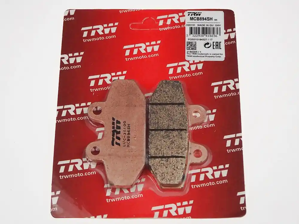Bestpreis MCB894SH TRW Lucas Bremsbeläge Sinter hinten passend für Harley Davidson