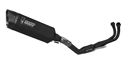 Schnäppchen MIVV SR-1 Titan Schwarz passend für YAMAHA T-MAX 560 22-23