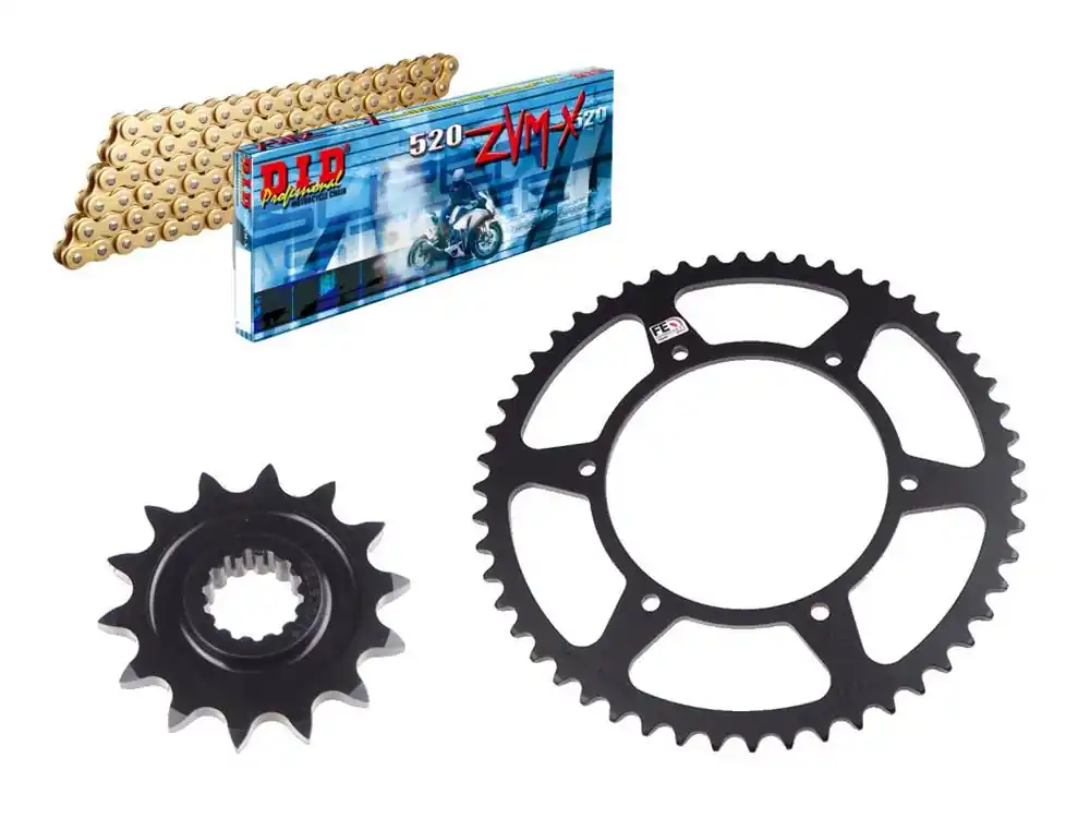 Kostenloser Versand DID Kettensatz Fantic 500 Caballero Rally (ab Bj.19-20) DID520ZVMX Kette
