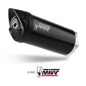 Finale Aktion MIVV MOVER Edelstahl Schwarz passend für YAMAHA X-MAX 300 21-22