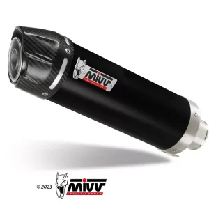 Preisreduziert MIVV GP-C Edelstahl Schwarz Endschalldämpfer passend für HONDA CBR 600 F 2011–2013