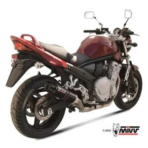 Neu Im Sortiment MIVV GP-C Endschalldämpfer Edelstahl Schwarz passend für Suzuki GSF 650 Bandit 2007–2015