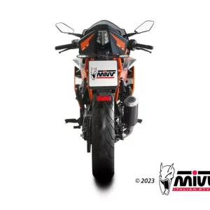 MIVV MK3 Edelstahl Endschalldämpfer passend für KTM RC 390 2021-2023 Schnäppchen