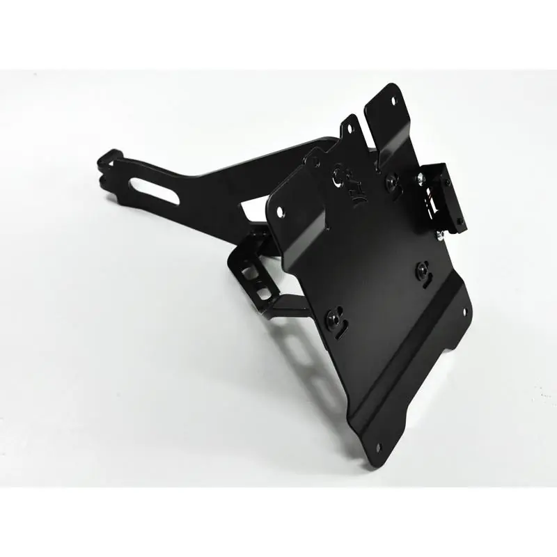 Must-Have ZIEGER seitlicher Kennzeichenhalter passend für Honda VT 600 Shadow; Baujahre: 1989-2004