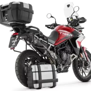 ARROW VELOCE Endschalldämpfer Aluminium Schwarz passend für Triumph Tiger 850-900 20-23 Top-Preis