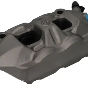 Highlight Brembo Bremszange M4.34 vorne aus Aluminium, Titan eloxiert Aprilia RSV4/ Ducati / KTM