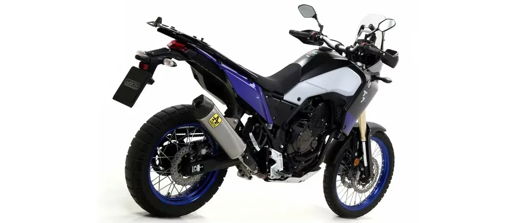 Aktuell ARROW Indy-Race Titan Endschalldämpfer passend für Yamaha Tenere 700 19-23