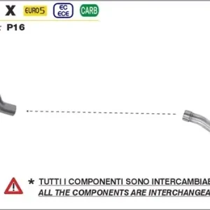 Must-Have ARROW Indy Race Evo Endschalldämpfer passend für BENELLI TRK 502 X 21-23