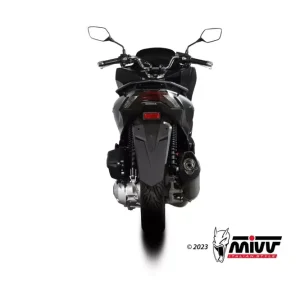 MIVV MOVER Edelstahl Schwarz passend für Honda PCX 125 21-23 Online Kaufen