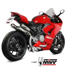 MIVV X-M1 Titan Komplettanlage passend für Ducati Panigale V2 20-24 Neue Kollektion
