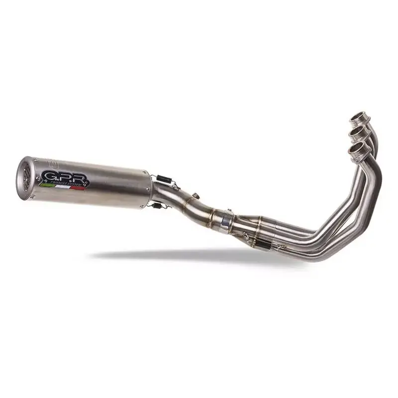 Aktuell GPR M3 Titanium Natural Auspuff passend für Triumph Trident 660 2021-2024