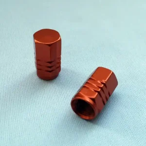 Kostenloser Versand passend für KTM Ventilkappen orange 2er Set