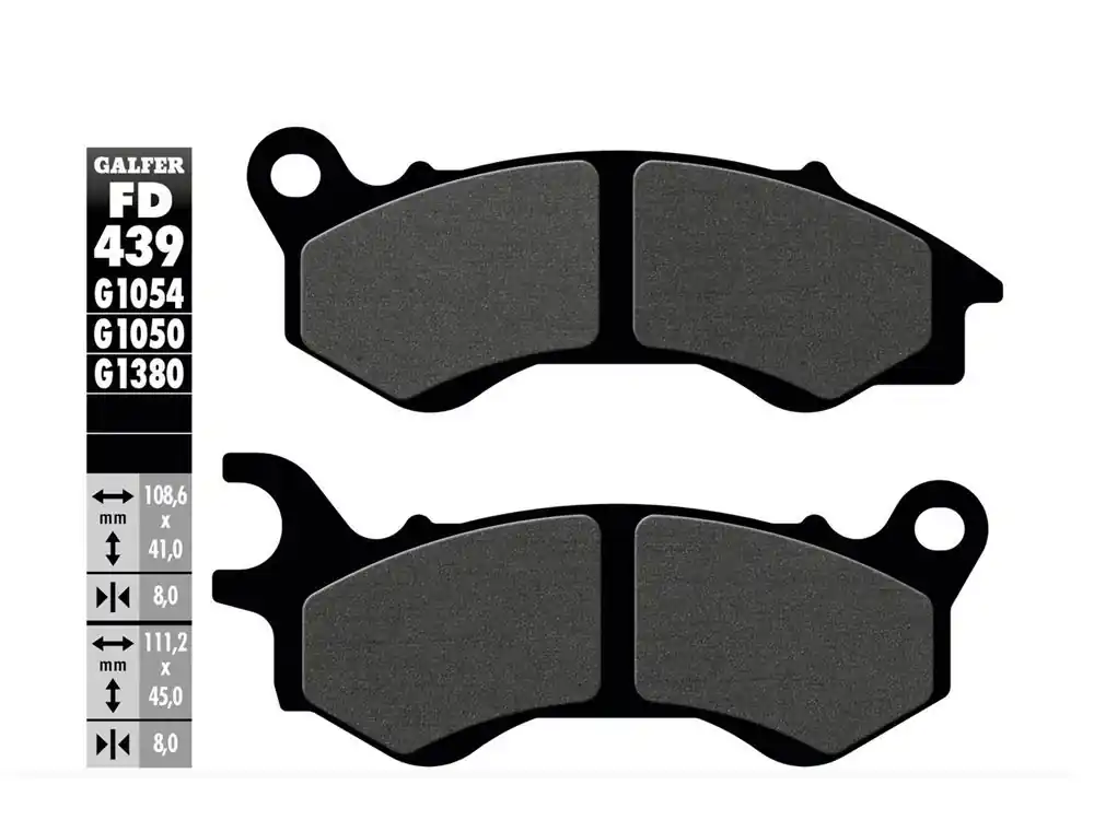 Bremsbelag Galfer FD439 organisch vorn Jetzt Kaufen