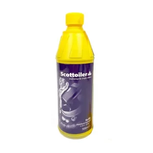 Scottoil Öl für den Scottoiler Standardöl blau 500ml und HighTemp rot 500ml 0.5L Beliebt