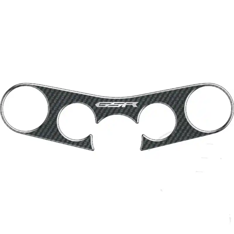 Kracherpreis Gabelbrückenaufkleber Carbon passend für Suzuki GSR 750, Baujahre: 2011-2016 - PPSS3P