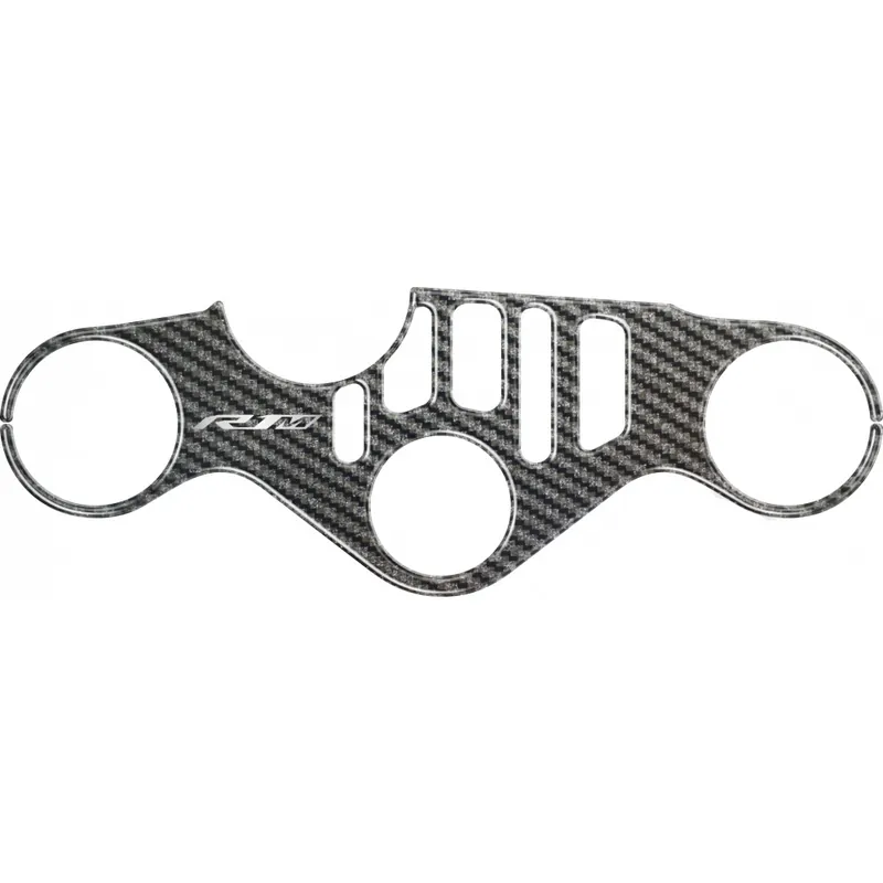 Direktkauf Gabelbrücken-Abdeckung Carbon-look passend für Yamaha YZF-R1 1000 M, Baujahre: 2015-2017