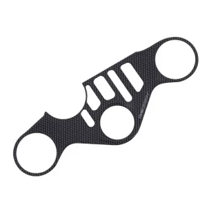 Gabelbrücken-Abdeckung Carbon-look passend für Yamaha YZF-R1 1000, Baujahre: 2015-2019 PPSY17P Wochenendangebot