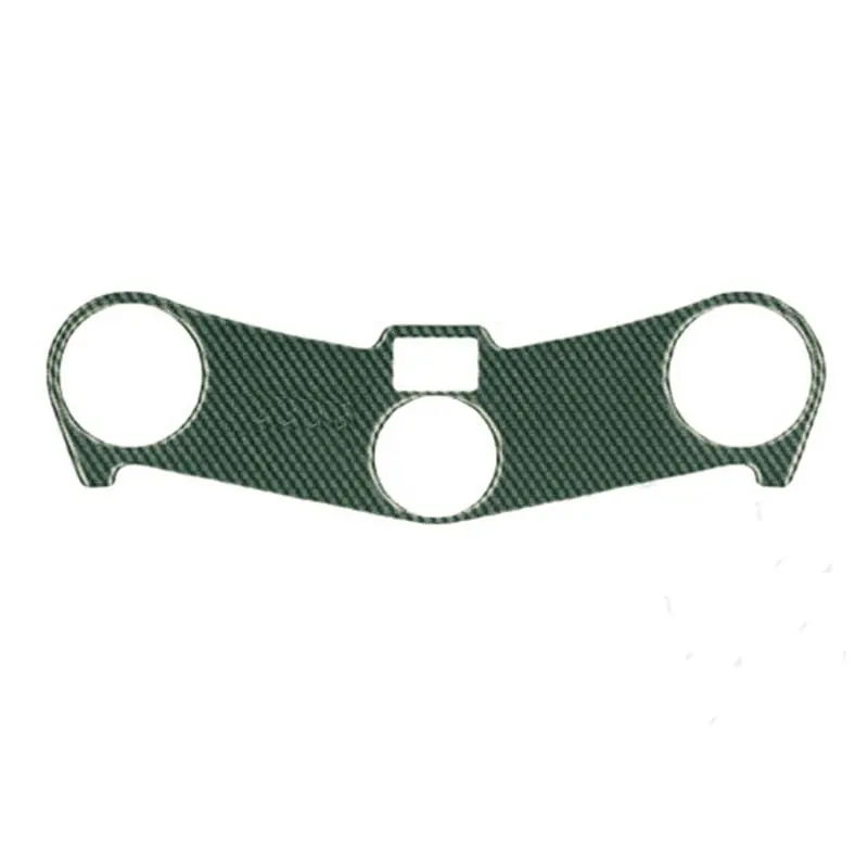 Günstig Gabelbrückenaufkleber Carbon passend für Kawasaki ZX-6R 636 B Ninja (1H/2H), Bj:03-04 PPSK10P