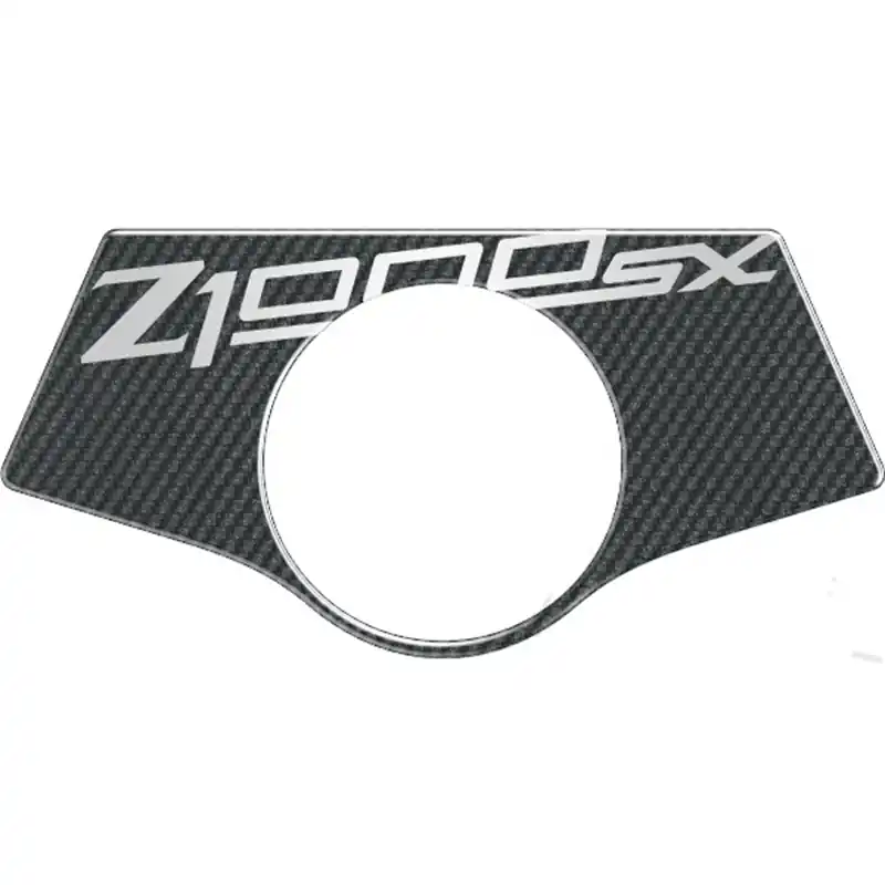 Sale Gabelbrückenaufkleber Carbon passend für Kawasaki Z 1000 SX, Baujahre: 2011-2015