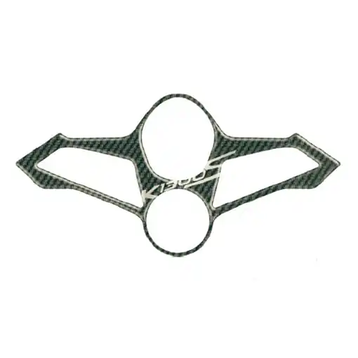 Gabelbrückenaufkleber Carbon passend für BMW K 1300 S ABS, Baujahre 2009-2011 Bestpreis