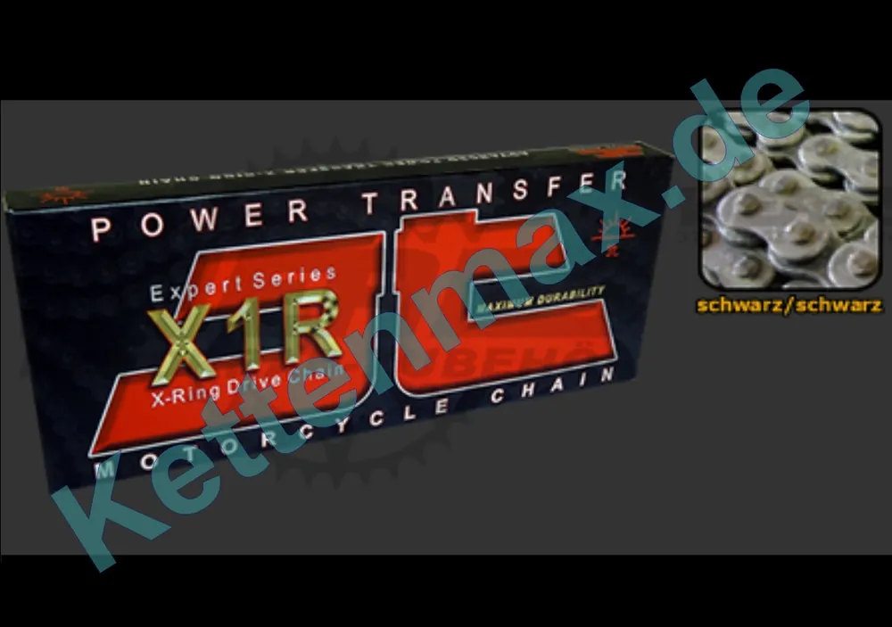 Kette JT 530X1R X-Ring (B&B) silbergrau 114 Glieder Endlos Sonderaktion