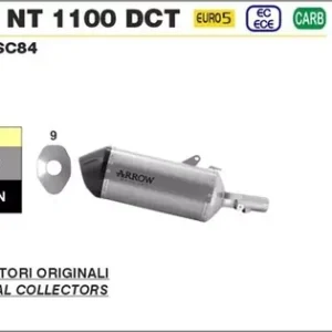 Knallerangebot ARROW SONORA Titan Endschalldämpfer passend für HONDA NT 1100-DCT 22-23