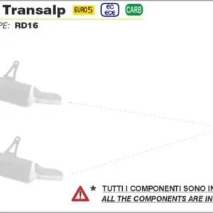 Top-Angebot ARROW Krümmer aus Edelstahl passend für Honda XL 750 Transalp 23-24