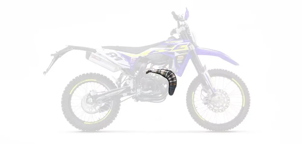 GIANNELLI Vorschalldämpfer passend für SHERCO SE 50R Factory 2021 Ausverkauf