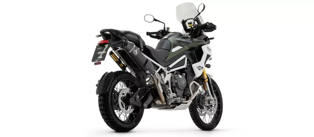 ARROW VELOCE Endschalldämpfer passend für Triumph Tiger 1200 22-23 Neu