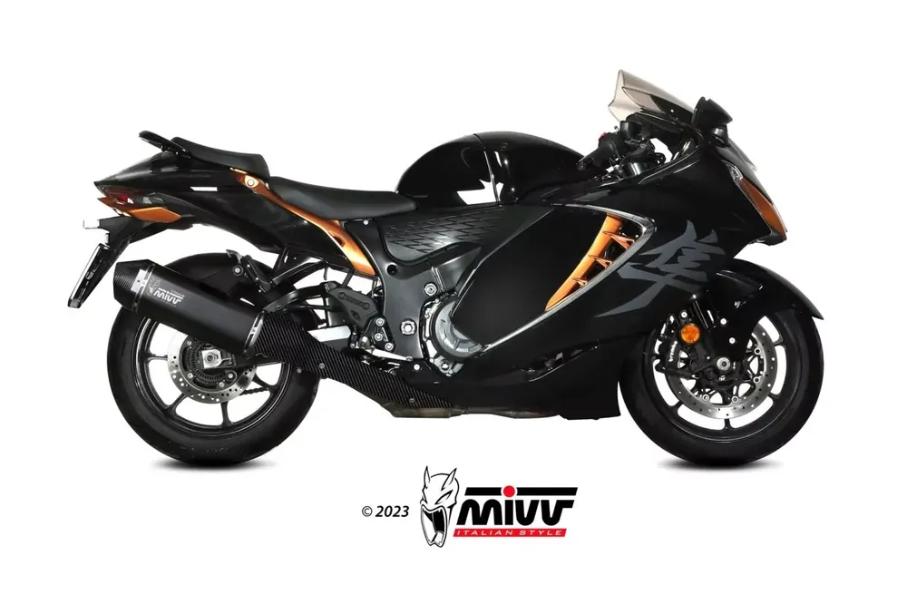 MIVV Speed Edge Titan Schwarz passend für Suzuki GSX-R 1300 Hayabusa 21-23 Must-Have