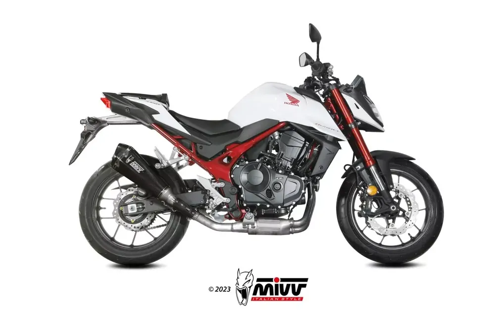 Begrenztes Angebot MIVV DELTA RACE Carbon Endschalldämpfer passend für Honda CB 750 Hornet 2023-2025