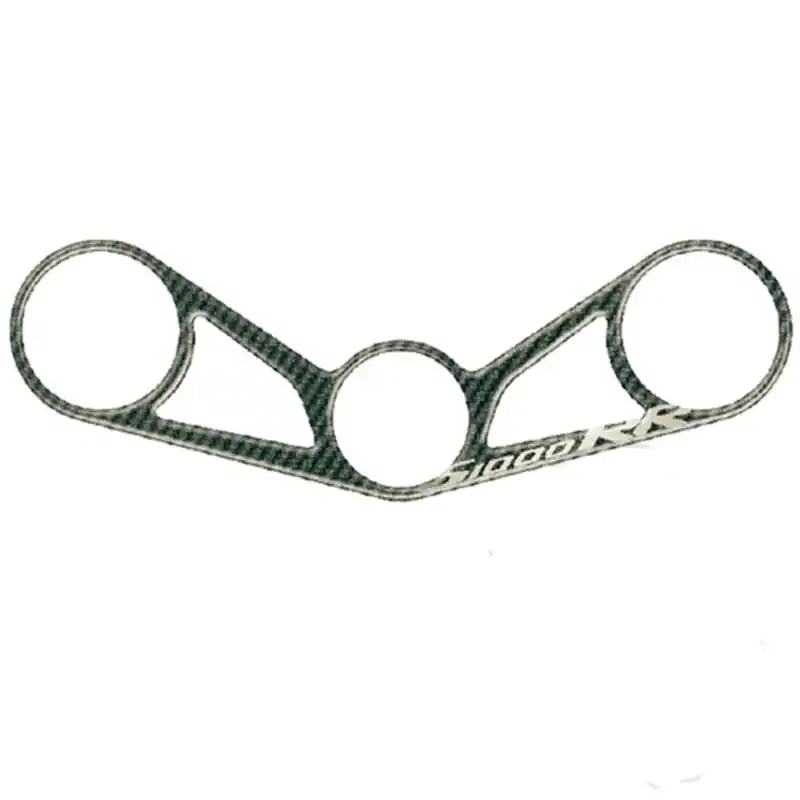 Gabelbrückenaufkleber Carbon passend für BMW S 1000 RR, Baujahre: 2009-2011 Aktuell