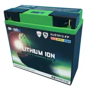 Batterie Lithium-Ionen HJ51913-FP 12V / 86 WH im Nylongehäuse passend für BMW und Laverde Skyrich Sonderangebot