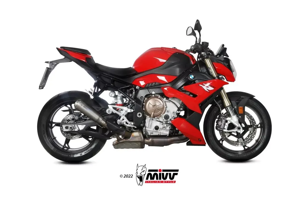 Letzte Chance MIVV X-M1 Titan Endschalldämpfer passend für BMW S 1000 R 21-25