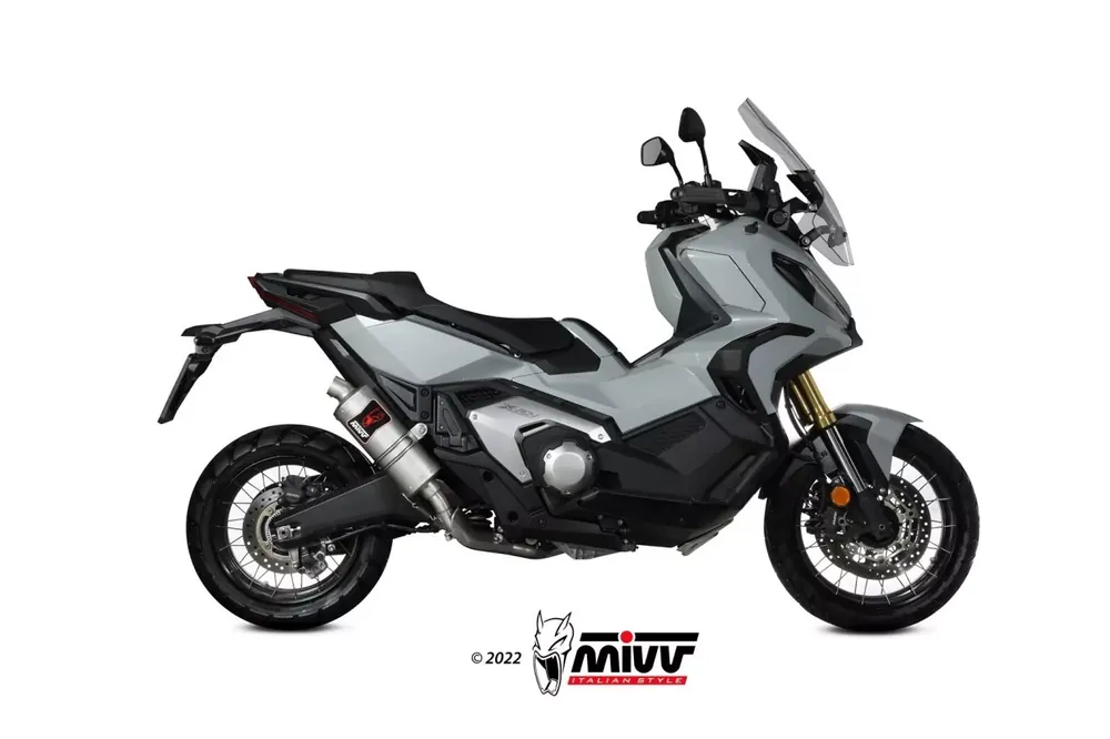 MIVV DAKAR Edelstahl Endschalldämpfer passend für Honda X-ADV 750 17-23 Aktuell