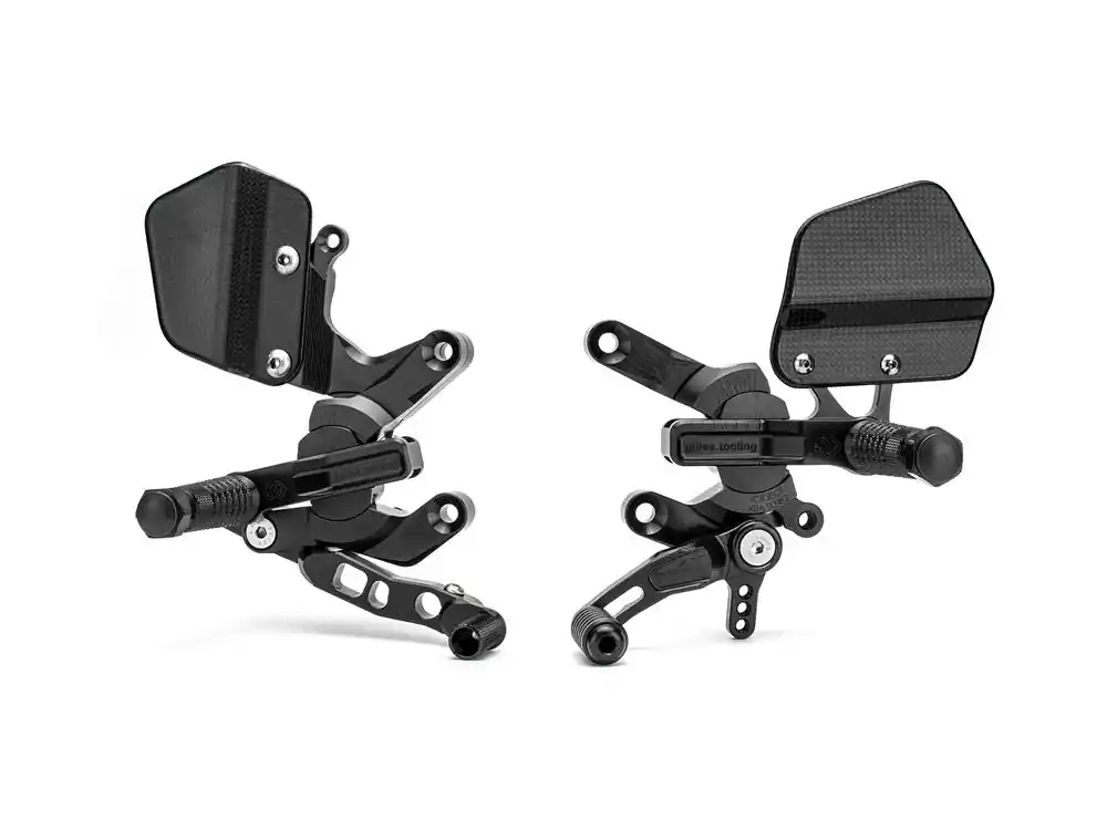 Zertifiziert Gilles Fussrastenanlage VCR38GT-H06 mit ABE - passend für Honda CBR 1000 RR / SP SC59 (Bj.08-16)