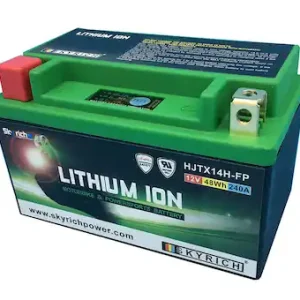 Must-Have Batterie Lithium-Ionen HJTX14H-FP 12V / 48 WH im Nylongehäuse passend für Kawasaki Skyrich