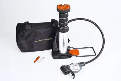 Fussluftpumpe Bikerdream digital / analog Luftpumpe Motorrad Fahrrad Ausverkauf