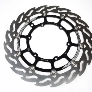 Gratis Versand Moto-Master Supermoto Bremsscheibe Flame Floating vorn passend für Beta RR 320mm - 112345
